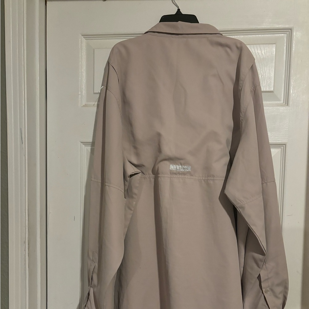 #HABlT Beige Long Sleeve Shirt